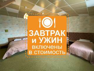 Гостиница Loft Набережные Челны Номер-студия с 1 двуспальной и 2 односпальными кроватями-1
